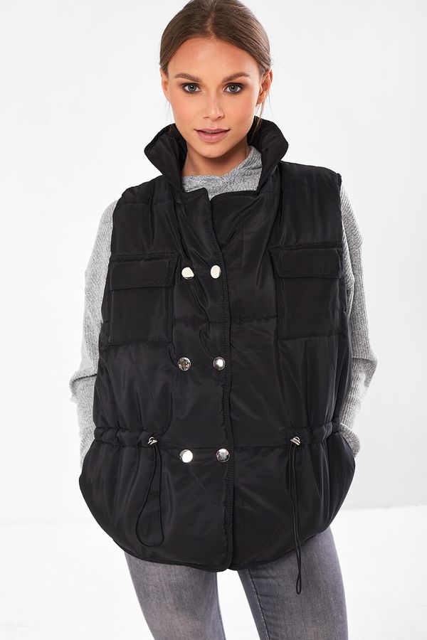 RISING PUFFER POCKET GILET